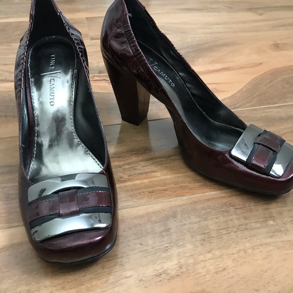 Vince Camuto Patent Leather Heels sz 7.5